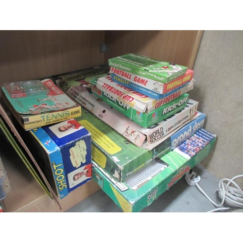 149 - A large lot of football games etc, completeness unknown - COLLECT ONLY