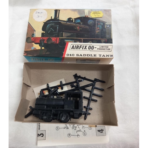 184 - 6 boxed Airfix 00 model railway  kits & Peco & Merit