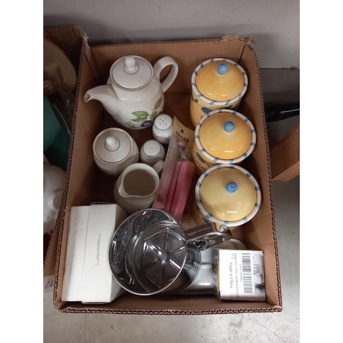 229 - 2 boxes of kitchenalia COLLECT ONLY