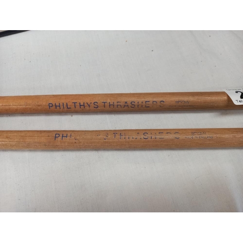 278 - 2 Philthys Thrashers drum sticks (Motorhead)