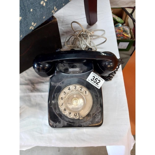 352 - A vintage telephone