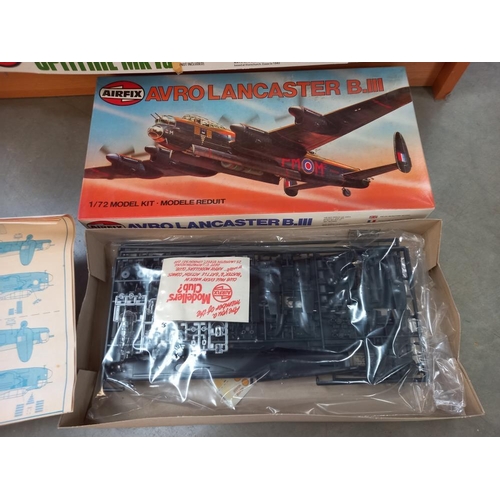 358 - 3 vintage model aircraft kits, 1 box is completeness unknown