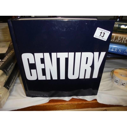 13 - A large boxed book entitled 'Century'.