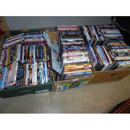 3 - Three large boxed of DVD's (approximately 200). COLLECT ONLY.