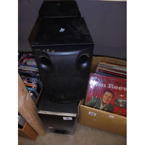 30 - 2 Sony speakers & 1 other COLLECT ONLY.