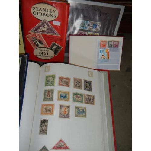 220 - A quantity of stamp and first day cover albums.