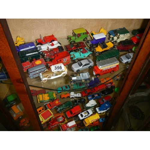 356 - A good lot of play worn die cast models.