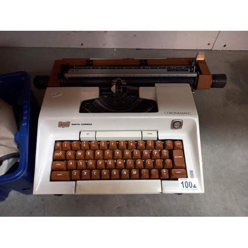 1002 - A Corona typewriter etc. COLLECT ONLY