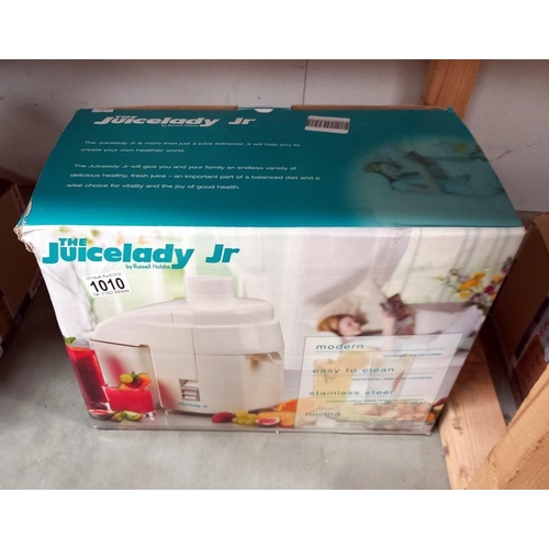 1010 - The Juicelady Jr by Russell Hobbs, appears new in box  COLLECT ONLY