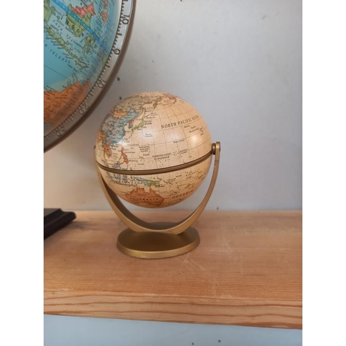 1059 - A vintage globe & 1 other, COLLECT ONLY