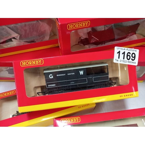 1169 - 8 boxed Hornby 00 gauge rolling stock