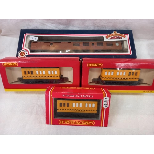 1216 - 8 boxed Bachmann Hornby '00' rolling stock including multi packs & Bachmann H0 cable car