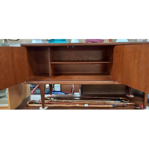 1241 - A 1970's teak sideboard COLLECT ONLY