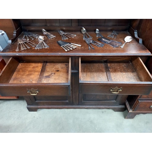 1246 - An oak dresser, COLLECT ONLY.