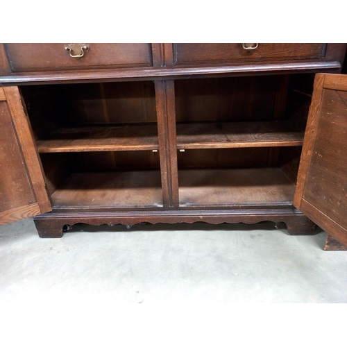 1246 - An oak dresser, COLLECT ONLY.