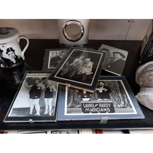 18 - A collection of Laurel & Hardy collectables and ephemera including boxed Laurel and Hardy great ente... 