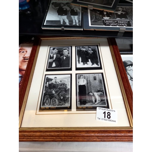 18 - A collection of Laurel & Hardy collectables and ephemera including boxed Laurel and Hardy great ente... 