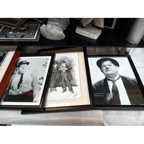 18 - A collection of Laurel & Hardy collectables and ephemera including boxed Laurel and Hardy great ente... 