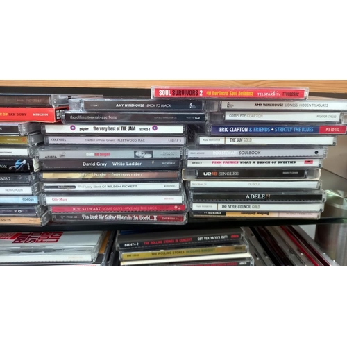 36 - Over 180 + cd's , varied artists includes Rolling Stones single 'Angie'