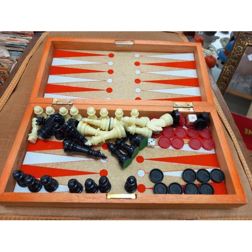 55 - Vintage football games including international soccer plus gameboard box, completeness unknown