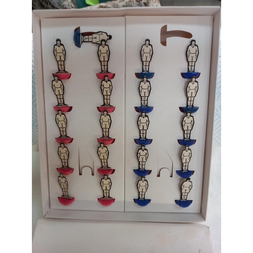 80 - A large collection of vintage Subbuteo table football teams and accessories etc including soccer 3d,... 