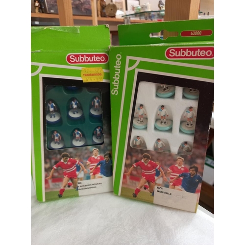 80 - A large collection of vintage Subbuteo table football teams and accessories etc including soccer 3d,... 