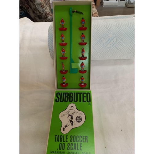 80 - A large collection of vintage Subbuteo table football teams and accessories etc including soccer 3d,... 