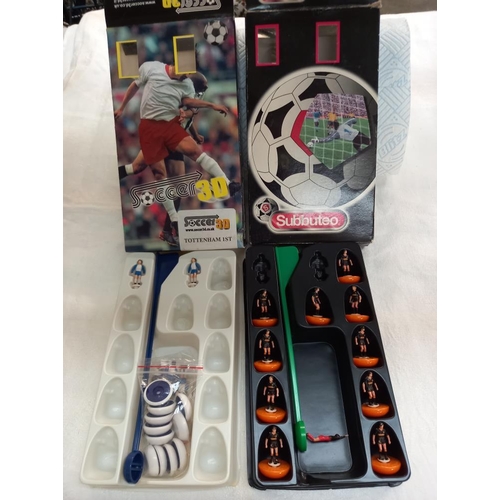 80 - A large collection of vintage Subbuteo table football teams and accessories etc including soccer 3d,... 