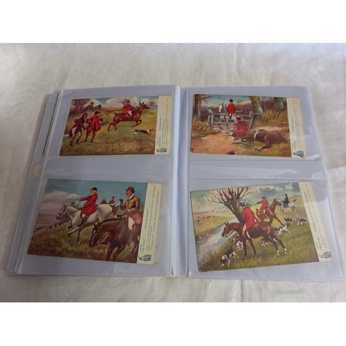 An album of rural cards / postcards