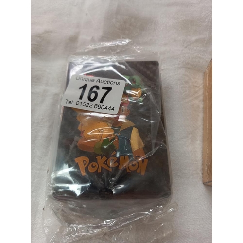 167 - 3 sealed Pokémon card sets (gold/silver/black