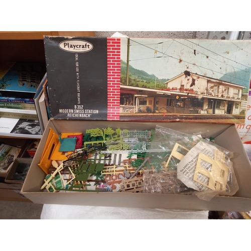 195 - A selection of model kits in various states including hobby's, Edwardian paddle steamer, (all unchec... 