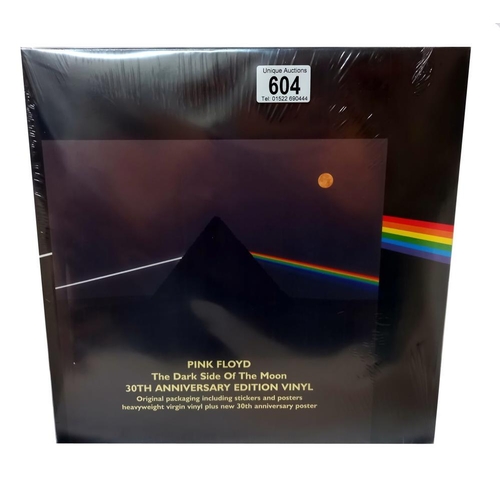 604 - Pink Floyd, the Dark Side Of The Moon, Re Issue 30th Anniversary Edition 2003, Harvest SHVL 804, Min... 