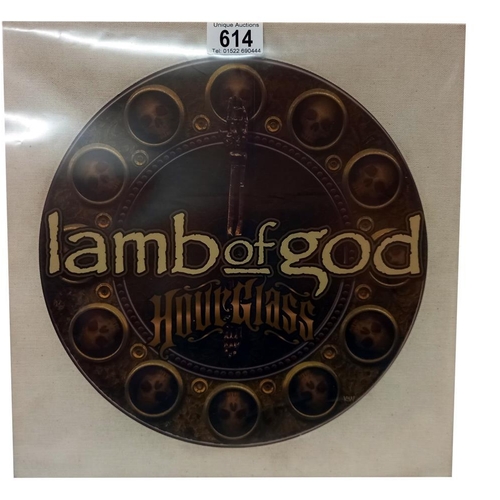 614 - Lamb of God, hour glass, thrash metal 6 x LP Box Set, Ex 88697688201 0S1