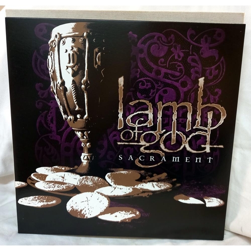 614 - Lamb of God, hour glass, thrash metal 6 x LP Box Set, Ex 88697688201 0S1