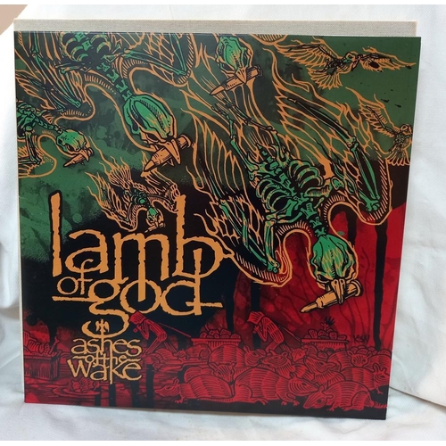 614 - Lamb of God, hour glass, thrash metal 6 x LP Box Set, Ex 88697688201 0S1