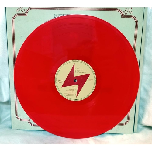 616 - David Bowie and the spiders from Mars, Motion Picture Soundtrack, 2 x LP on Red Vinyl Ltd Edition of... 