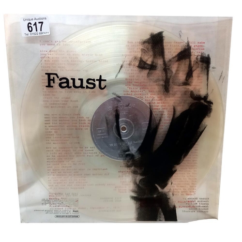 617 - Faust, Faust, Polydoor 2310 142  LP 1972, Experimental Rock, Clear vinyl