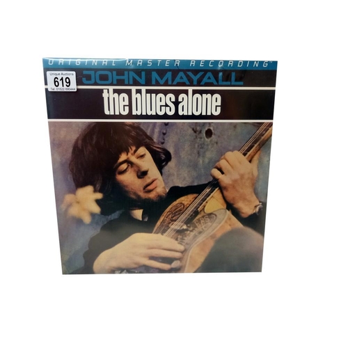 619 - John Mayall, The blues Alone, Original Master Recording, Special Limited Edition No. 3392, Mobile Fi... 