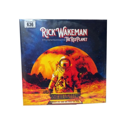 636 - Rick Wakeman & The Martian Rock Ensemble, The Red Planet 2 x LP, Madfish Label SMALP 1189 2020 Nr Mi... 