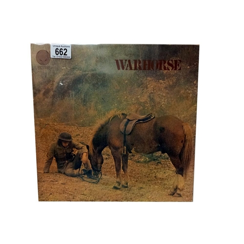 662 - Warhorse, Self Titled LP, 1970, Vertigo Swirk Label, 6360 015, Vinyl Excellent  * Cover has tape mar... 