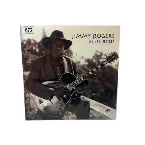 672 - Jimmy Rogers, Blue Bird, 2001, Blues, APO Records, APO Limited Edition, Numbered 1576, Re-Issue, Nr ... 