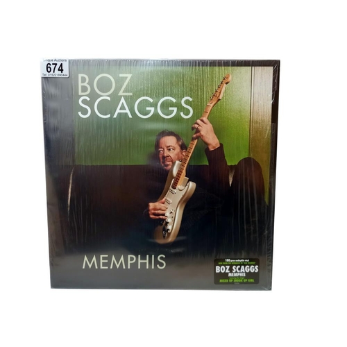 674 - Boz Scaggs, Memphis, U.S. Prem 429 Records FTN 17933, 2013 Blues, Nr Mint