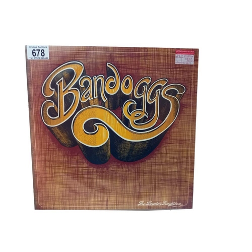 678 - Bandoggs, 1978, Folk LP, Signed on rear of cover 'Nic' (Nic Jones) Transatlantic, LTRA504, Nr Mint