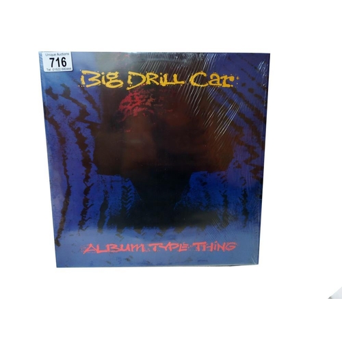 716 - Big Drill Car, Album Type Thing, Cruz Records, CRUZ 008, 1989 Punk Nr Mint