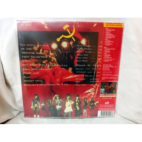 731 - New York Dolls, Red Patent Leather, 2019, Sealed/Mint Condition, Limited Edition White Vinyl