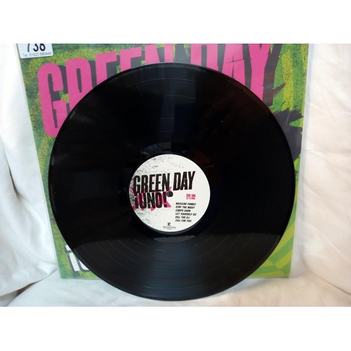 738 - Green Day !Uno!, 2012 LP Reprise Records, 531973-1