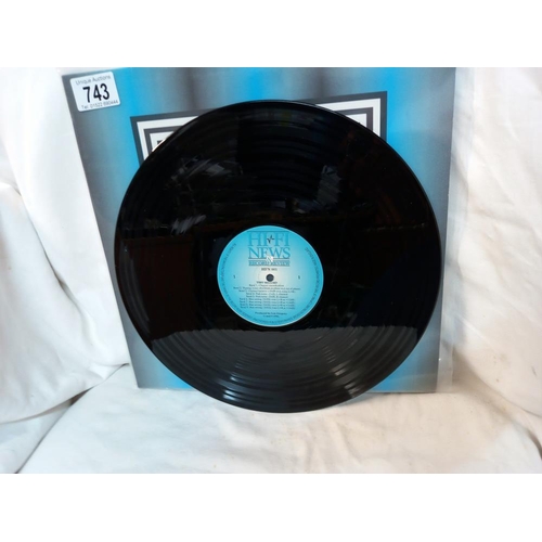 743 - No Artist, Hi Fi News Test Record, Uk Pressing 1996, Hi Fi News, HFN 001