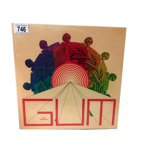 746 - Gum, The Underdog, Australian Pressing, STLP011, 2018, Psych Rock, Nr Mint