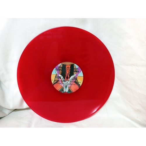 753 - Haunted Leather, Red Road, 2013, Limited Edition Red Vinyl, Psych, Rock, Excellent Condition