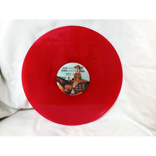 753 - Haunted Leather, Red Road, 2013, Limited Edition Red Vinyl, Psych, Rock, Excellent Condition